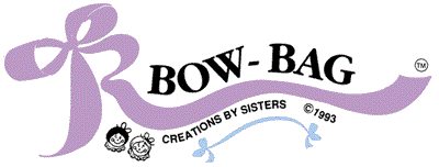 Wedding Bow Bag by Creations by Sisters logo