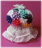SHOWER GIFT / REHEARSAL BOUQUET BOW BAG