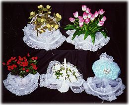 SHOWER GIFT/REHEARSAL BOUQUET BOW BAG